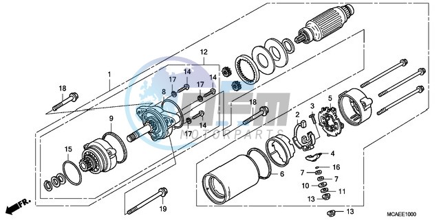 STARTER MOTOR