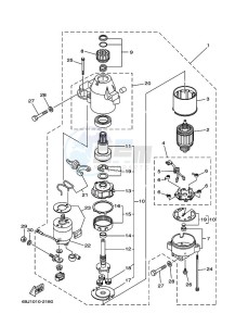 F225TXRC drawing STARTER-MOTOR