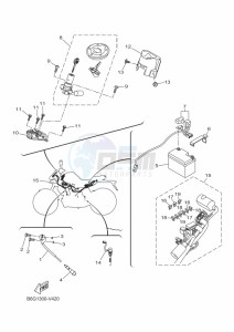 MT125 MTN125-A (BGW2) drawing ELECTRICAL 1