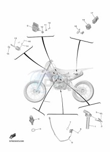 YZ250F (B7B6) drawing ELECTRICAL 1