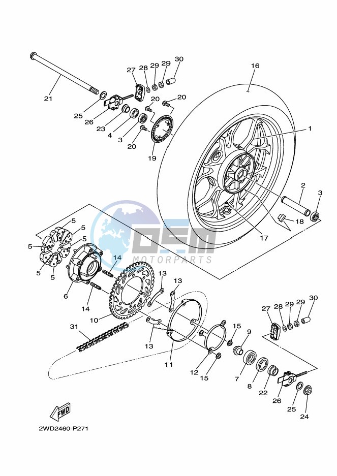 REAR WHEEL