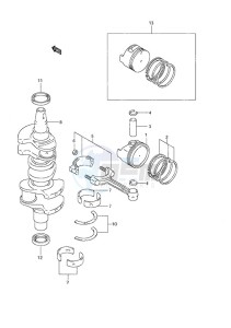 DF 40 drawing Crankshaft