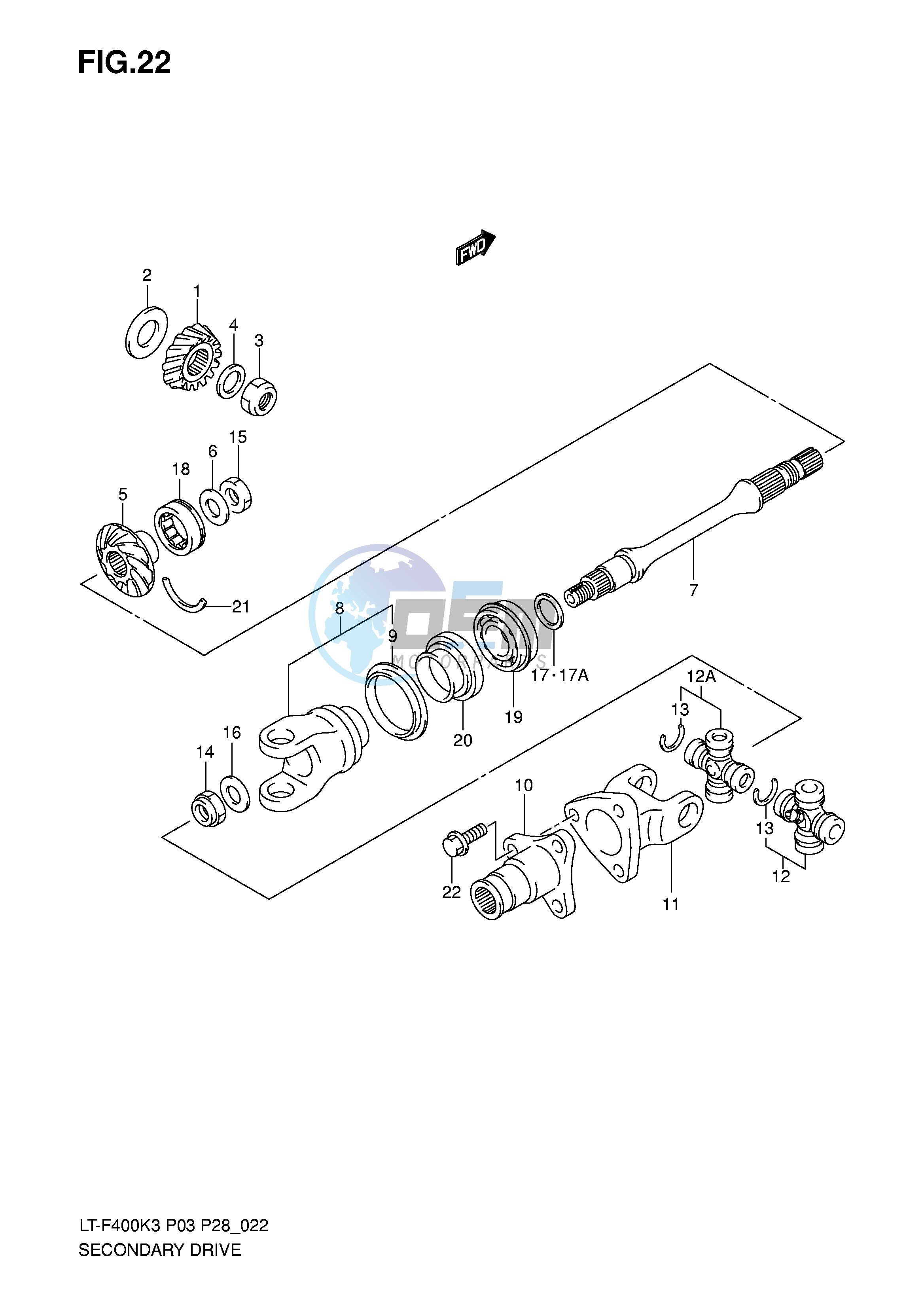 SECONDARY DRIVE