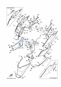 MWS125-C TRICITY 125 (BU5F) drawing SIDE COVER