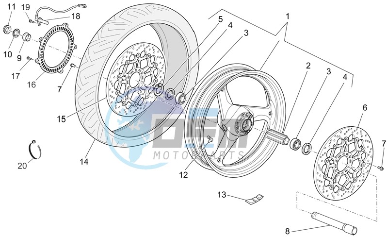 Front wheel