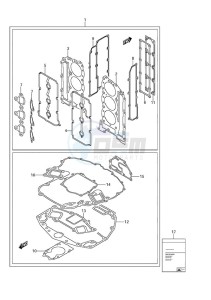 DF 250 drawing Gasket Set (DF 250S)