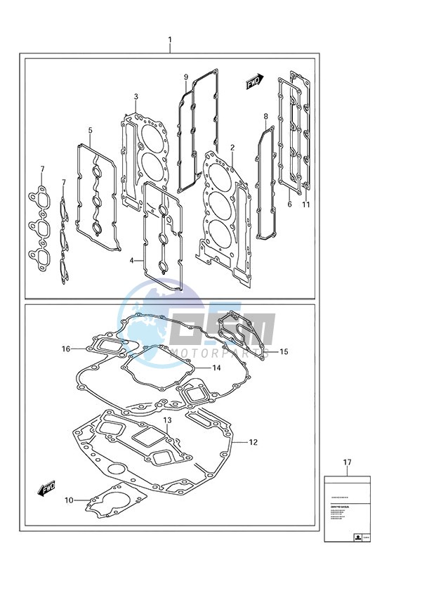 Gasket Set (DF 250S)