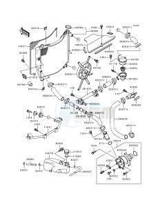 ZX 750 J [NINJA ZX-7] (J1-J2) [NINJA ZX-7] drawing RADIATOR