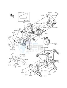 VULCAN 900 CUSTOM VN900CFFA GB XX (EU ME A(FRICA) drawing Side Covers/Chain Cover