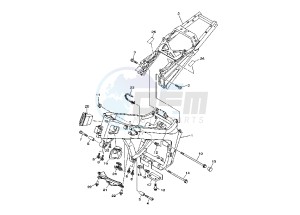 TDM ABS 900 drawing FRAME