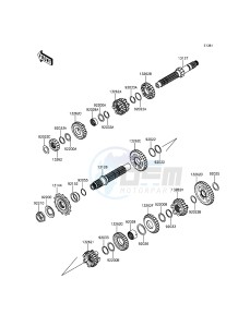 NINJA_250SL BX250AFS XX (EU ME A(FRICA) drawing Transmission