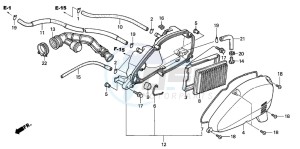 NPS50 drawing AIR CLEANER (NPS503)