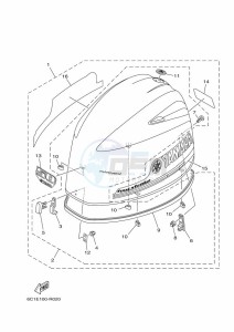 F60FET drawing FAIRING-UPPER