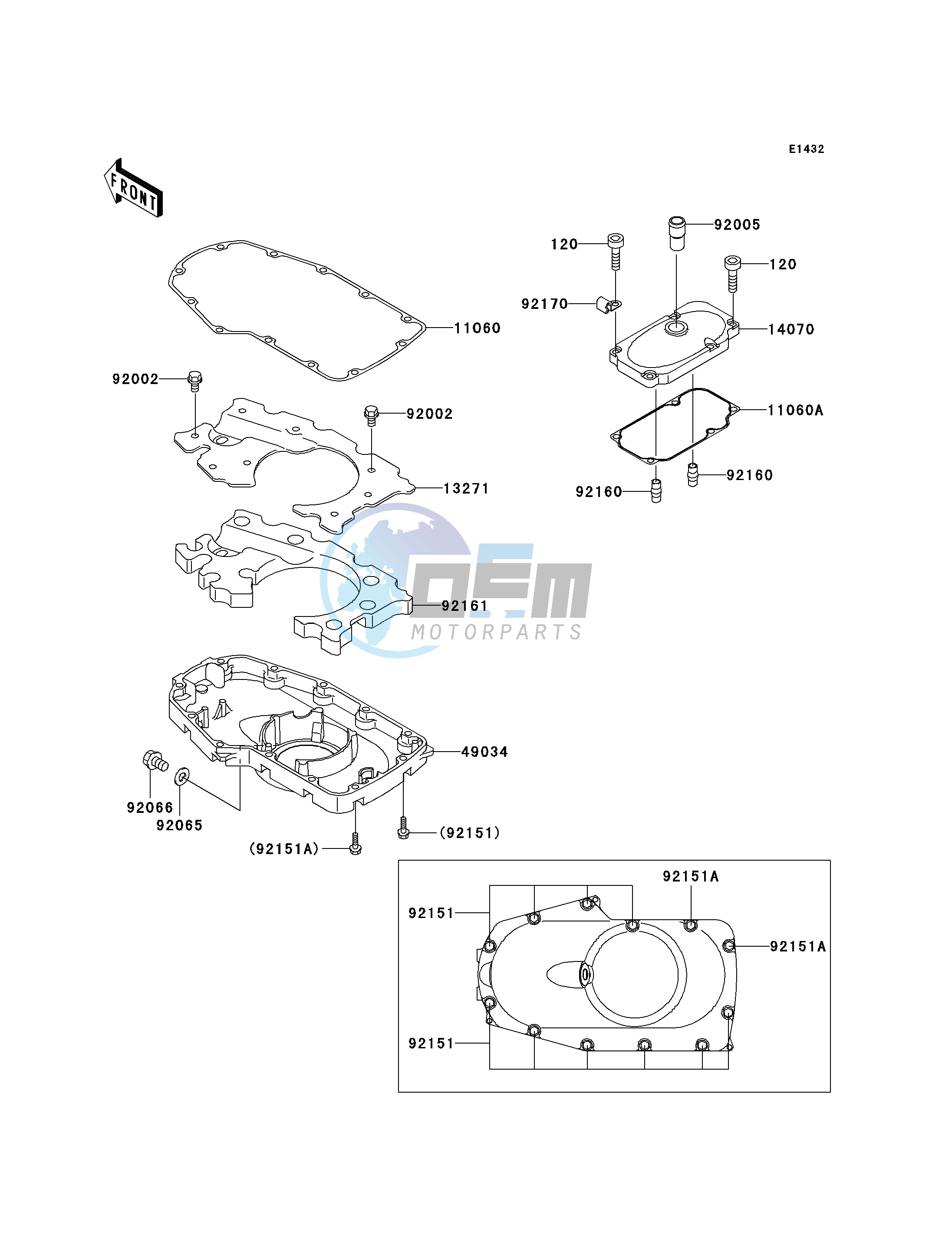 BREATHER COVER_OIL PAN