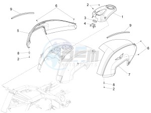 California 1400 Custom ABS 1380 WEG drawing Tank cover