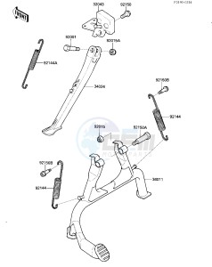 ZX 1000 B [NINJA ZX-10] (B1-B2) [NINJA ZX-10] drawing STAND-- S- -