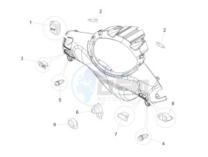 FLY 150 4T 3V IE (NAFTA) drawing Selectors - Switches - Buttons