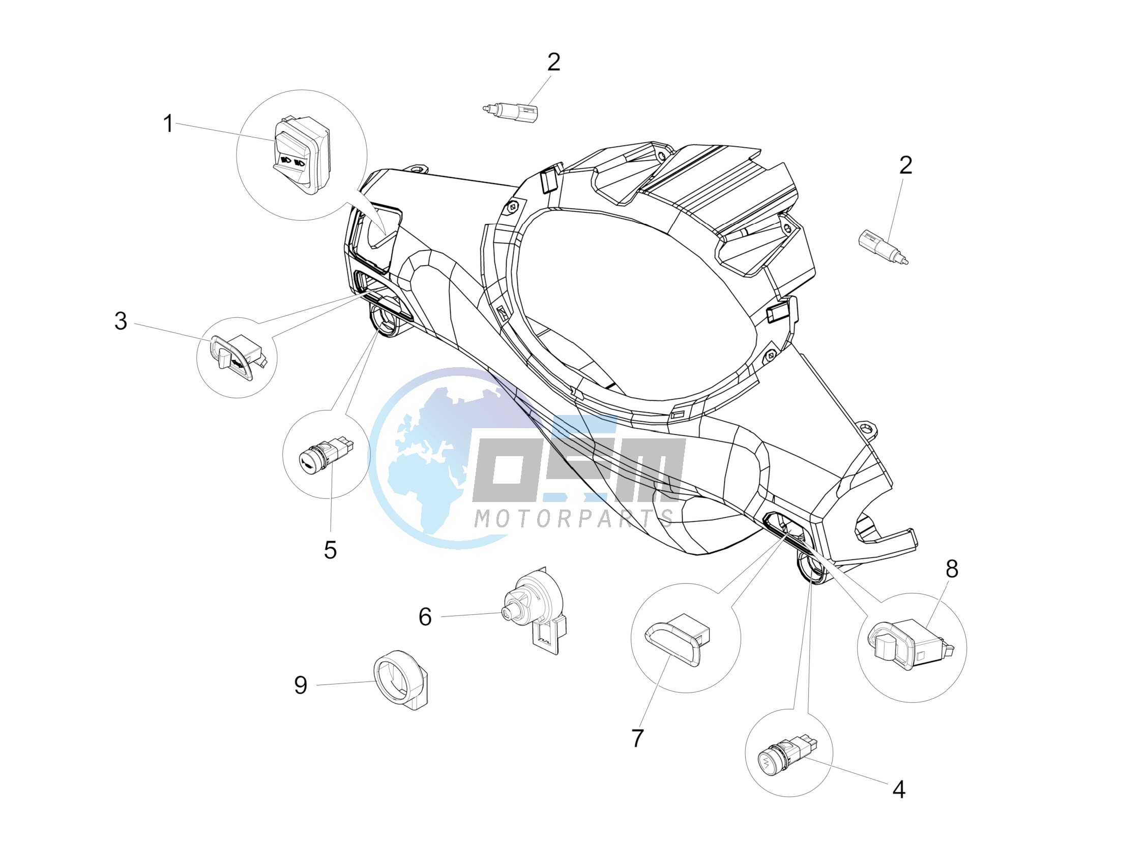 Selectors - Switches - Buttons