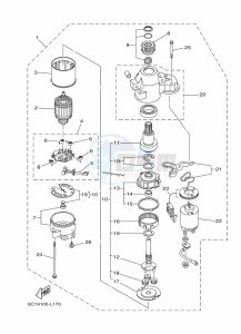 F60FET drawing STARTER-MOTOR