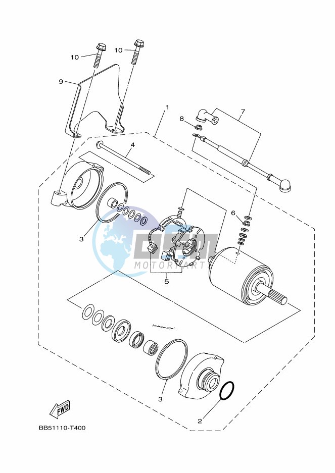 STARTING MOTOR