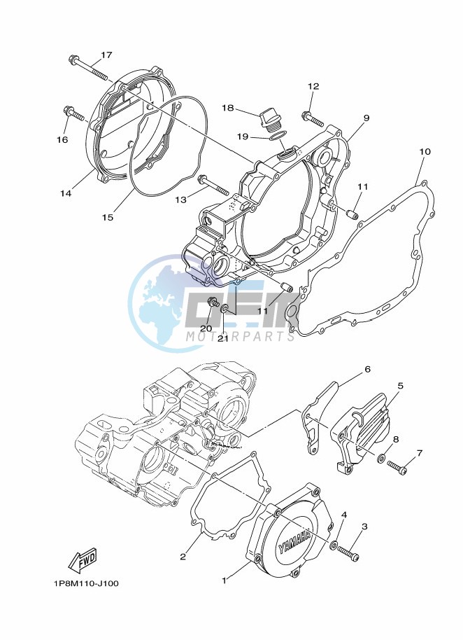 CRANKCASE COVER 1