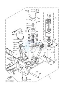 LZ250DETOX drawing POWER-TILT-ASSEMBLY-1