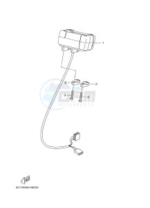 CW50 CW50LN 80 BOOSTER 13" NAKED (1WP6) drawing METER