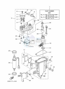 FL300BETX drawing FUEL-PUMP-1