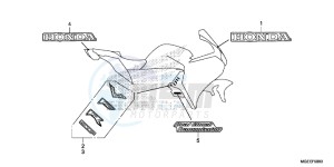 VFR1200FF VFR1200F UK - (E) drawing MARK (1)