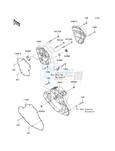 VN 2000 E [VULCAN 2000 CLASSIC] (6F-7F) E7F drawing CAM COVER-- S- -