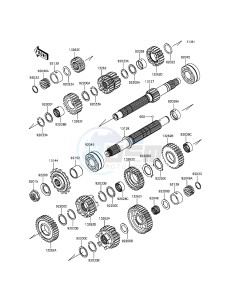 Z800 ZR800AFF FR GB XX (EU ME A(FRICA) drawing Transmission