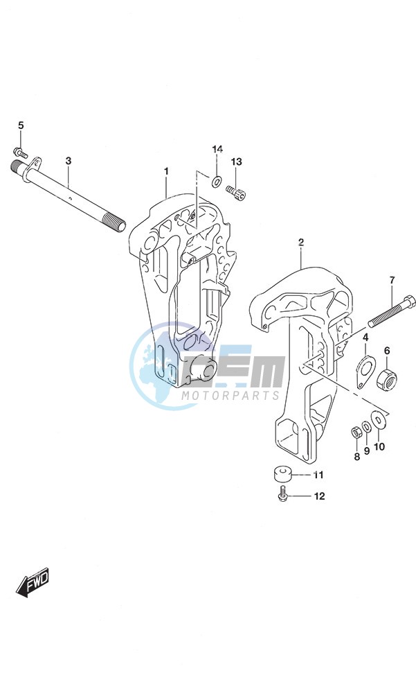 Clamp Bracket High Thrust