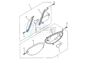 YP MAJESTY 150 drawing FLASHER LIGHT