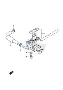 LT-Z50 drawing FUEL COCK