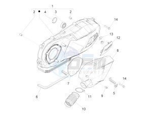 150 Sprint iGet 4T3V ie (APAC) (AU, EX, Jp, RI, TW) drawing Crankcase cover - Crankcase cooling