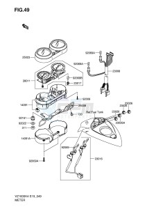 VZ1600 (E19) drawing METER