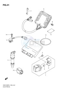 GSX1300R (E2) Hayabusa drawing ELECTRICAL (GSX1300RL1 E24)