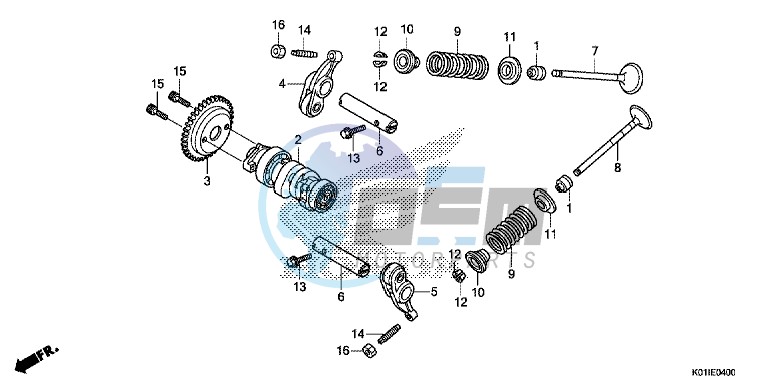 CAMSHAFT/VALVE