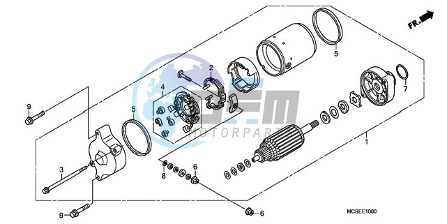 STARTING MOTOR