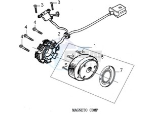 STX 150 drawing Magneto