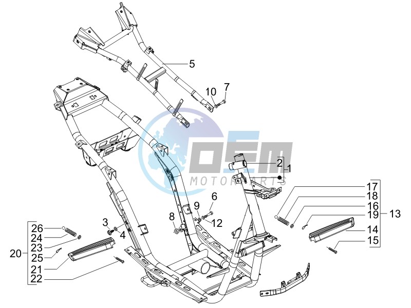 Frame bodywork