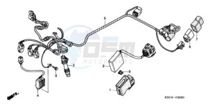 CRF250X9 Australia - (U) drawing WIRE HARNESS