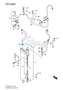 DL1000 ABS V-STROM EU drawing REAR MASTER CYLINDER