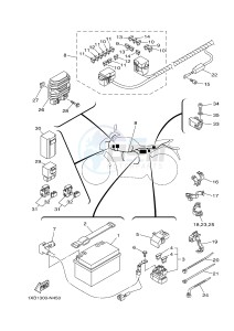 MT07A MT-07 ABS 700 (1XB9) drawing ELECTRICAL 1