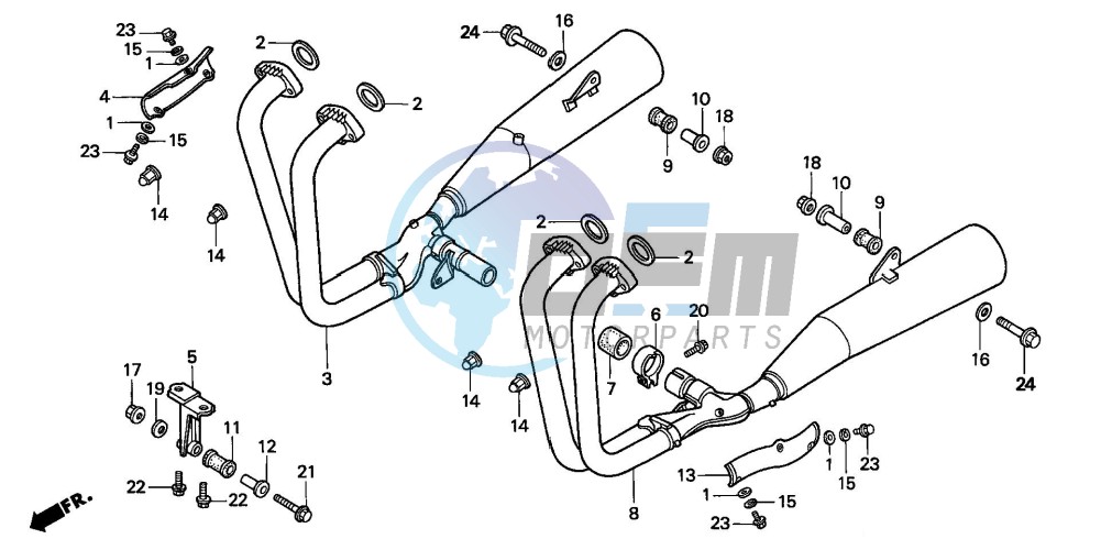 EXHAUST MUFFLER