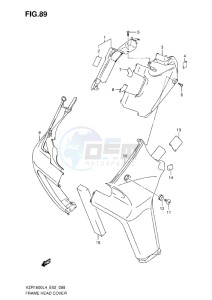 VZR 1800 Z drawing FRAME HEAD COVER Z L4