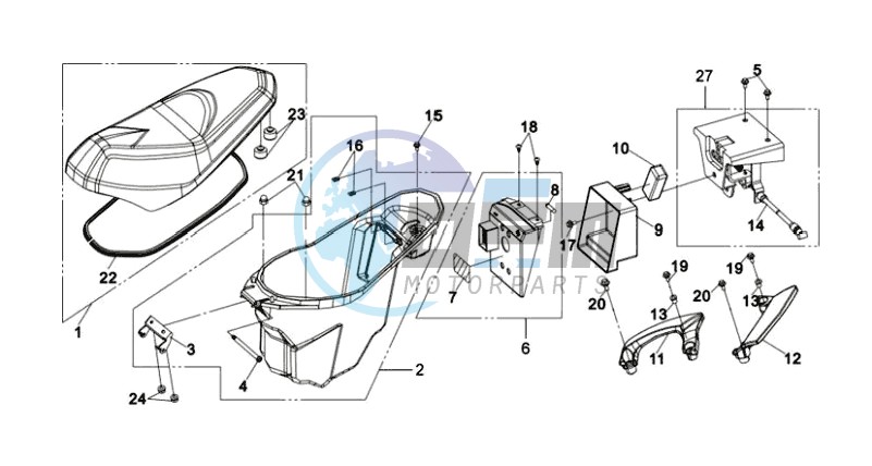 BUDDYSEAT - HELMET BOX - CARRIER