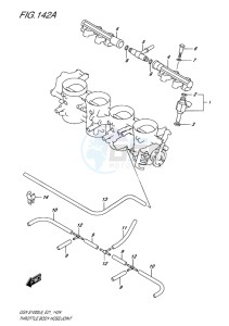 GSX-S1000F ABS EU drawing THROTTLE BODY HOSE-JOINT