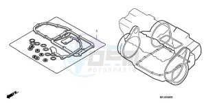 CBR600RA9 Korea - (KO / ABS MK) drawing GASKET KIT B