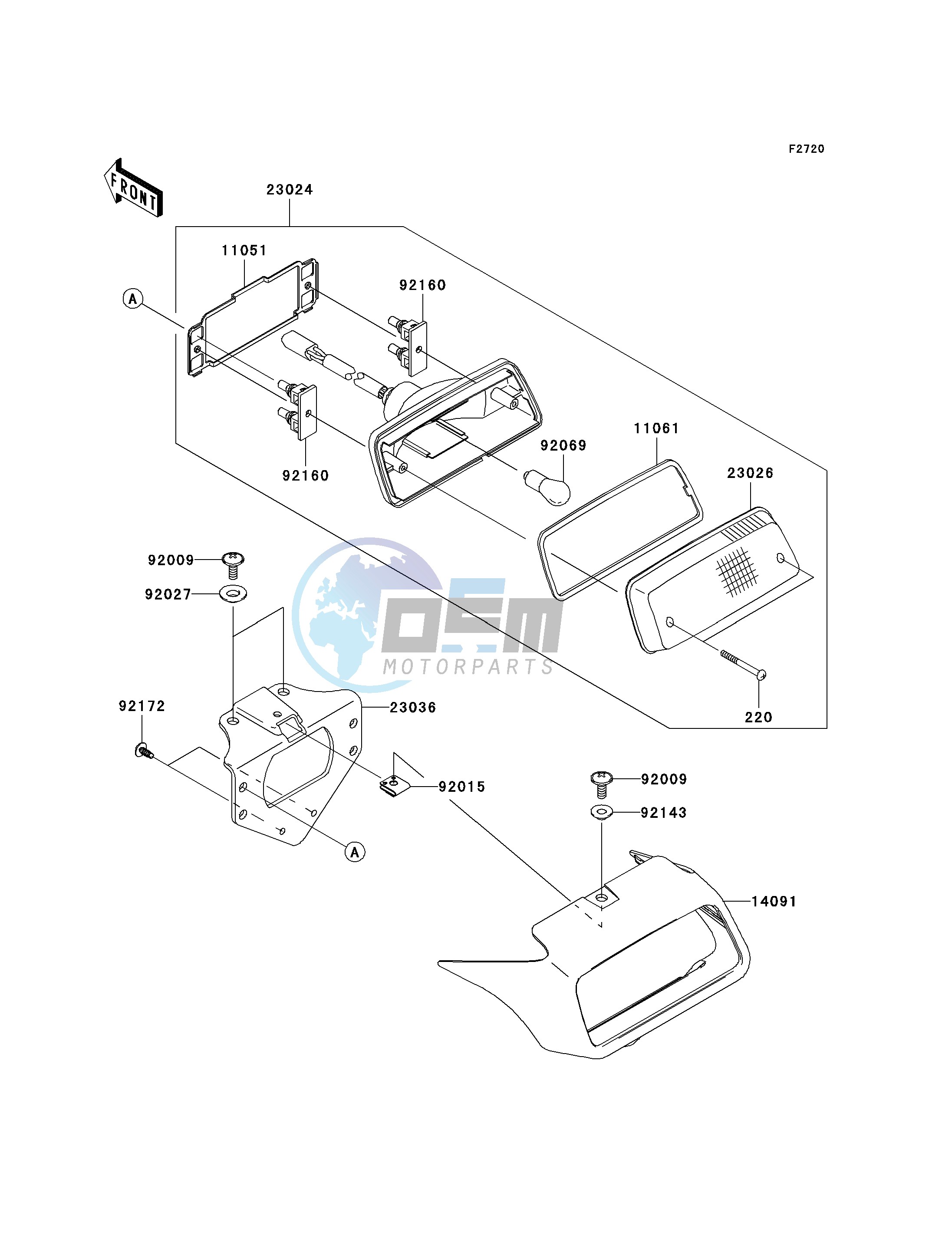 TAILLIGHT-- S- -